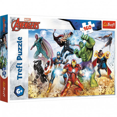 Puzzle 160 Marvel Avengers valmis maailma päästma Trefl 15368