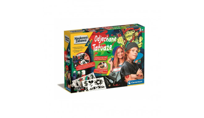 Naukowa Zabawa Odjechane tatoveeringud poola keel Clementoni 50721