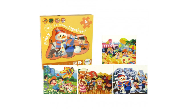 Puzzle 4 w 1 neli aastaaega
