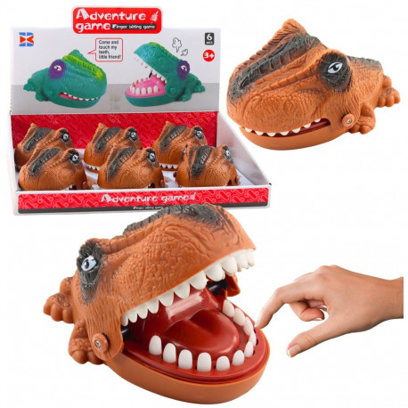 Osavusmäng hammustav ründav dinosaurus, pruun