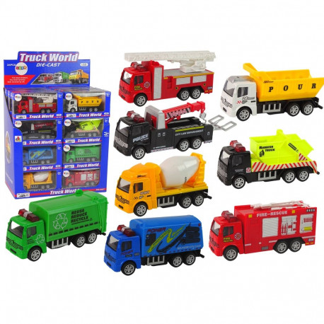 Auto Resoraki Pojazdy Napęd Frykcyjny Mix1:55