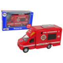 Auto Pojazd Ratunkowy Policja Straż Pożarna Napęd Frykcyjny 3 Modele