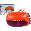 Zabawka Do Kąpieli Bańki Mydlane Dinozaur Czerwony Na Baterie