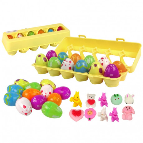 Zestaw Jajka Wielkanocne Fidget Toys 12 szt.