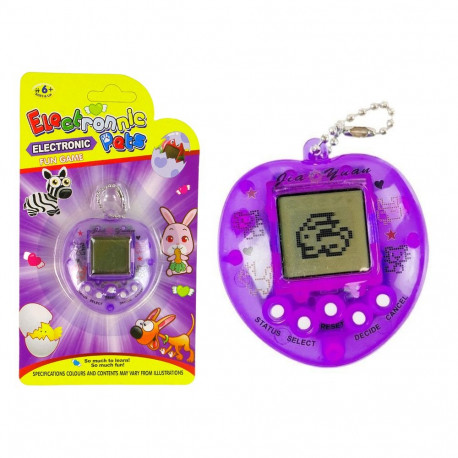 Gra Elektroniczna Tamagotchi Zwierzątko Fioletowa