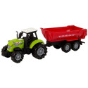 Zielony Traktor z Czerwoną Przyczepką Dźwięk