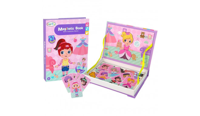 "Magnetiline pusleraamat kostüümide proovimine"