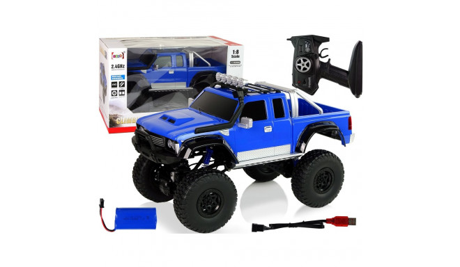 auto off-road R/C 2.4G ronimisauto 1:8 sinine 4x4