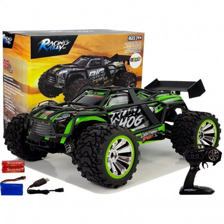 auto off-road kaugjuhitav roheline 2.4G 1:18 35 km/h kiiruse kontroll
