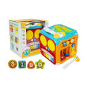 Kostka Edukacyjna Sorter Dla Niemowląt Dźwięk Światła