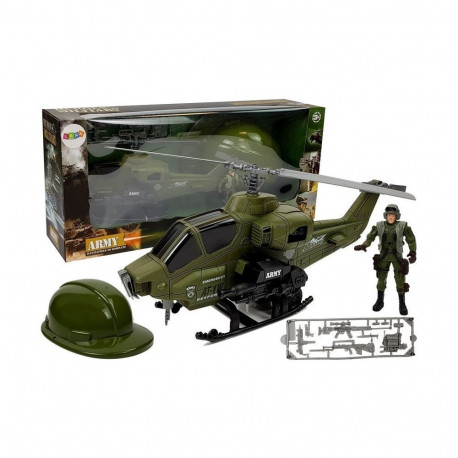 zestaw militaarne helikopter kiiver sõdur