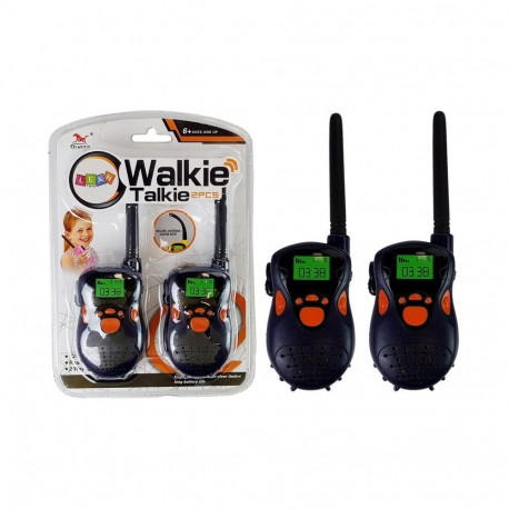 Walkie Talkie Krótkofalówki Zasięg 100 m Granatowe Dla Dzieci