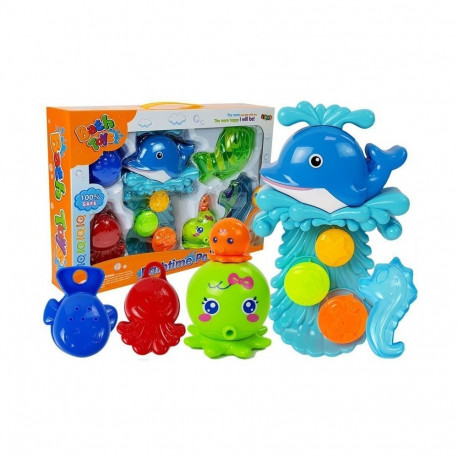 delfiiniga vannikomplekt mereelukad plastist juga