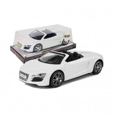 kabriolett valge 1:18 friktsioonajamiga