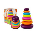 Piramidka Kolorowe Obręcze dla Niemowlaka