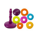 Piramidka Kolorowe Obręcze dla Niemowlaka