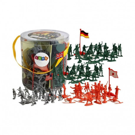 figuuride komplekt sõdurid 100 tk