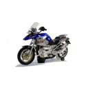 Motocykl Na Baterie ze Światłami i Muzyką Niebieski