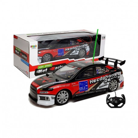 zdaljuhitav R/C 27Mhz punane sportauto