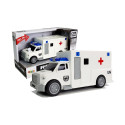 Auto Ambulans z napędem Karetka Pogotowia 1:20 z dźwiękiem