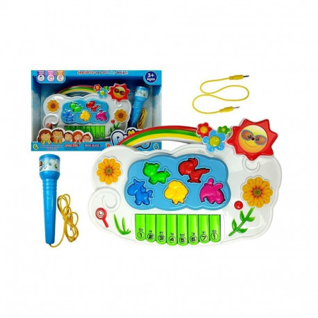 elektrooniline klaver lilledega ühenda telefoniga