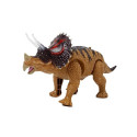 Dinozaur Triceratops Żółty Na Baterie