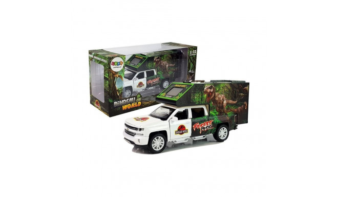 Camper z Dinozaurami Biały