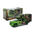 Camper z Dinozaurami Zielony
