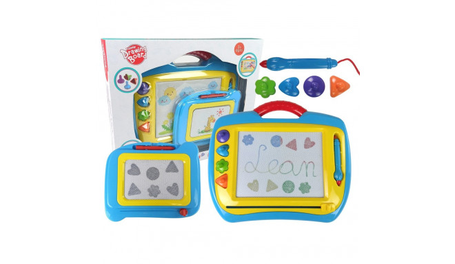 Znikopis komplekt 2 tükki sinine-kollane