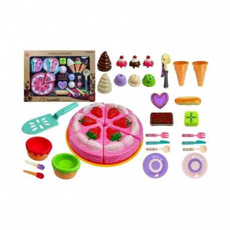 Zestaw Słodkości do Zabawy w Cukiernię Ciasto Lody