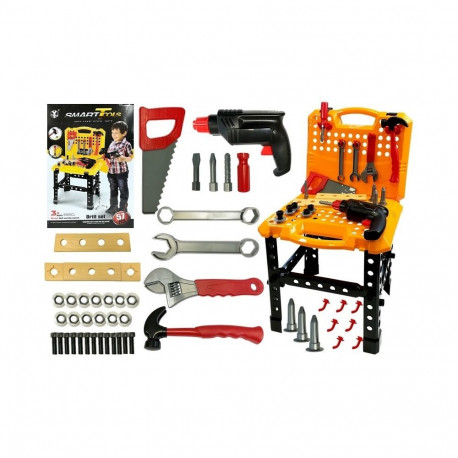 suur kokkupandav tööriistakomplekt kohvris