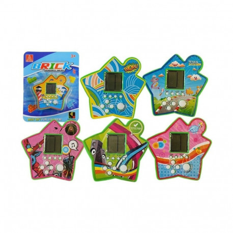 Gra Elektroniczna Kieszonkowa Tetris Gwiazdka Zielony