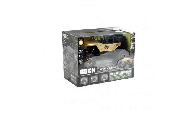 juhtimisaut Jeep R/C 1:18 kuldne