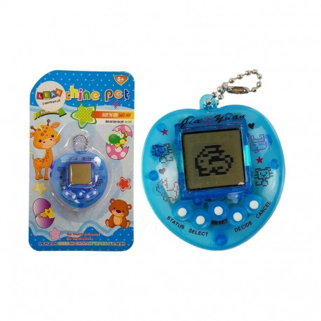 Tamagotchi elektrooniline mäng lühikese ketiga, sinine