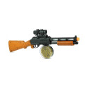 Pistolet Broń Karabin AK 868-1 Świeci Gra 60 cm