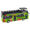 Autobus Piętrowy Turystyczny 1:32 Otwierane Drzwi Zielony