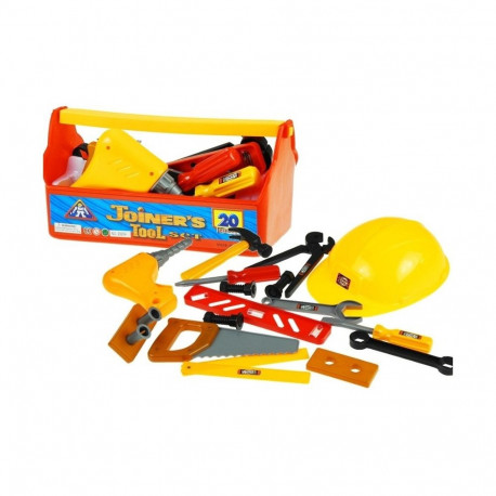 "majsterdaja tööriistakomplekt kastis kiiver 20 osa"