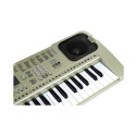 Keyboard MQ807 Organy Pianinko + Mikrofon USB