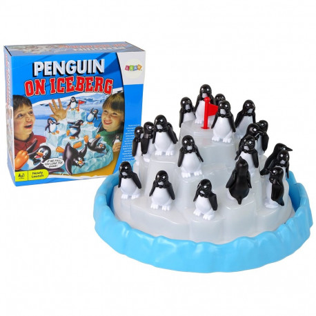 Gra rodzinna Wspinające się Pingwiny na Lodzie