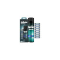 Gillette Mach3 8pcs + Mach3 gel 200ml