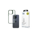 Apple iPhone 15 Pro - 3mk Satin Armor Case+ Green