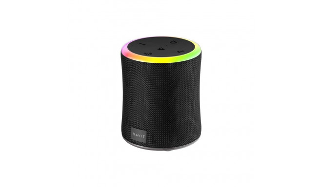 Speaker - Havit SK832BT Bluetooth Wireless Speaker with IPX6 Water Resistance and RGB Backlighting, 