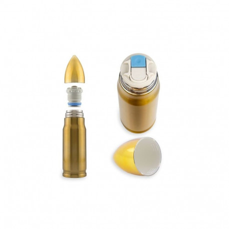 Thermal Flask - Bullet Brass 350 ml