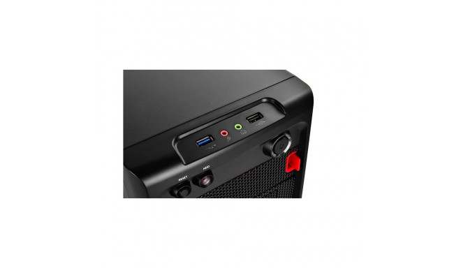 Computer Case - DeepCool DP-MATX-SMTR Micro ATX Mini-ITX Side Window Black