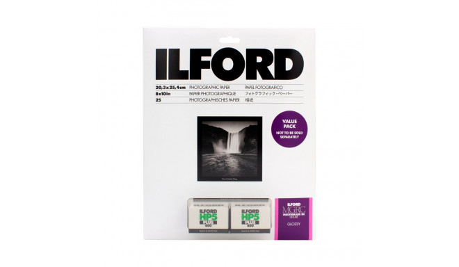 Ilford Multigrade RC deluxe Gloss valuepack incl HP5 Plus films