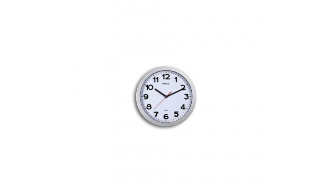 MAUL 9053195 wall/table clock Quartz clock Circle Silver, White