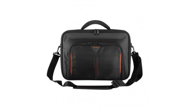 DELL Classic+ notebook case 35.6 cm (14") Briefcase Black, Red
