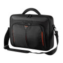 DELL Classic+ notebook case 35.6 cm (14") Briefcase Black, Red
