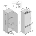 Built-in fridge Beko