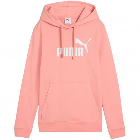 Bluza damska Puma ESS No.1 Logo Hoodie łososiowa 682391 18  M